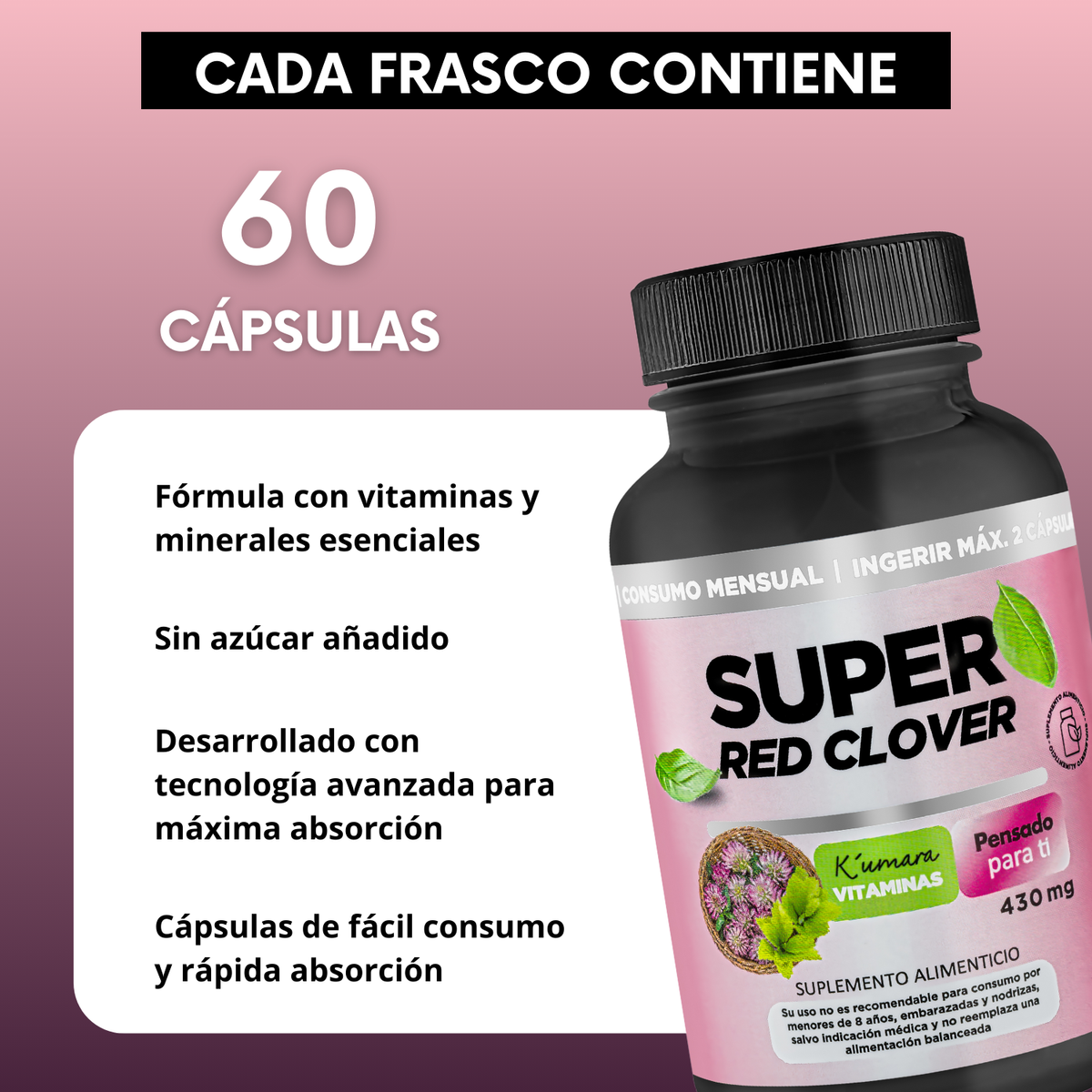 Red Clover: Tu alivio para la menopausia