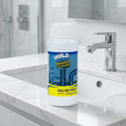 Wild Tornado™: Polvo Limpiador y Destapador de Cañerías con Espuma Activa